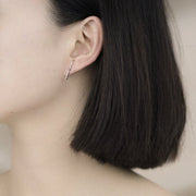 Quinn Asymmetrical Ear Studs - MOVIDA 