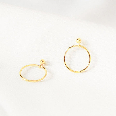 Aamira Gold-filled Earrings - MOVIDA 